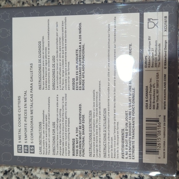 5 Metal Cookie Cutters - Picture 2 of 2